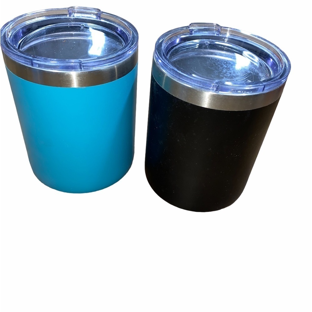 Set of two insulated beverage tumblrs
